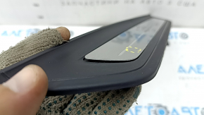 Outer front right door sill trim for BMW 5 G30 17-20 Luxury Line, with backlight, bump, trim has come off