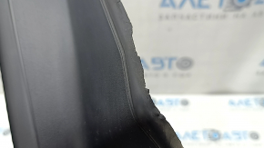 Left BMW 5 G30 17-22 trunk lid gutter trim on the body, the seal has dried out
