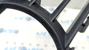 Lower grille of the front bumper central BMW 5 G30 17-20 under the radar, pokes