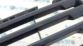 Lower grille of the front bumper left BMW 5 G30 17-20 black gloss, pokes
