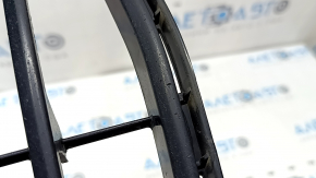 Lower grille of the front bumper right BMW 5 G30 17-20 black gloss, pokes