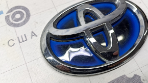 Toyota Prius 50 16-22 trunk door emblem, broken guides, scratches
