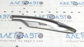 Front left longitudinal roof rail cover for Nissan Rogue 14-20 with 3 fasteners, broken fastener