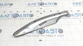 Front right longitudinal roof rail cover for Nissan Rogue 14-20 with 3 fasteners, broken fasteners