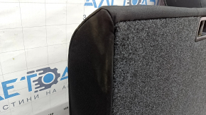 Right rear seat backrest for VW Jetta 22-26, black fabric, with headrest, dry-cleanable