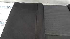 Right rear seat backrest for VW Jetta 22-26, black fabric, with headrest, dry-cleanable