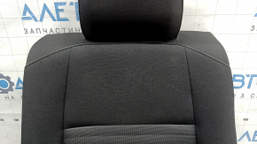Left rear seat backrest for VW Jetta 22-26, black fabric, with headrest, dry-cleanable