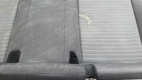 Rear seat cushion for VW Jetta 22-26, black fabric, dry cleanable