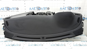 Front dashboard with AIRBAG Kia Niro 17-19 HEV, PHEV gray, without central speaker, with tweeters, deflectors, light sensor, needs cleaning, rusty squib