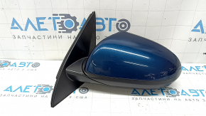 Left side mirror assembly Kia Niro 17-22 3 pins, blue, scratch
