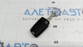 VW Jetta 19-19 key, 4 buttons, folding, scratches