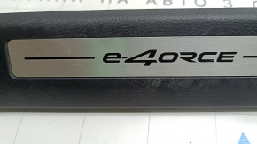 Rear left door sill trim for Nissan Ariya 23-26 with chrome insert E-4ORCE, scratches