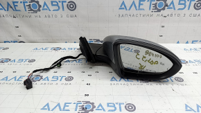 Right side mirror VW Jetta 19-26 5+2 pins, BSM, heated, silver