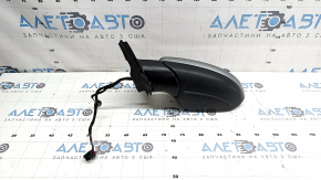 Left side mirror VW Jetta 19-26 5+2 pins, BSM, heated, silver, scratches