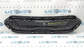 Radiator grille Kia Niro 17-19 HEV, PHEV without radar, chrome + black gloss