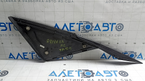 Triangle plug for the right rear wing of a Nissan Ariya 23-26 with black molding, bent, scratches