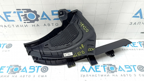 Rear left inner door sill trim Kia Niro 17-22 HEV, PHEV black, scratches, broken fastening