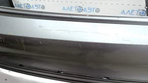Bare rear bumper VW Jetta 22-26 silver, scratches, tears, cracks, missing fragment