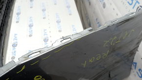Bare rear bumper VW Jetta 22-26 silver, scratches, tears, cracks, missing fragment