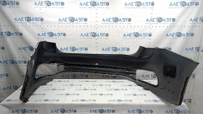 Bare rear bumper VW Jetta 22-26 silver, scratches, tears, cracks, missing fragment