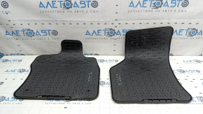 Set of floor mats for VW Jetta 19-26 black rubber