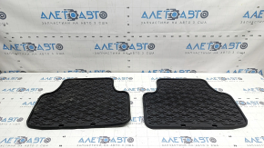 Set of floor mats for VW Jetta 19-26 black rubber