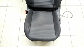 Driver's seat VW Jetta 22-26 without airbag, mechanical, black fabric, dry cleanable