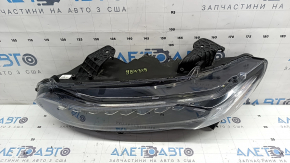 Front left headlight Honda Accord 18-22 Touring, hybrid, for polishing