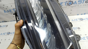 Front right headlight Honda Accord 18-22 Touring, hybrid, for polishing