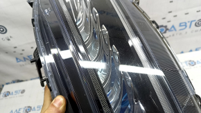 Front right headlight Honda Accord 18-22 Touring, hybrid, for polishing