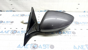 Left side mirror assembly Honda Accord 18-22 8 pins BSM, heated, turn signal, graphite, scratches