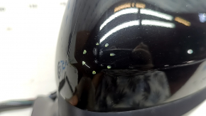 Left side mirror assembly Nissan Ariya 23-26 9+1 pins, black, heated, BSM, camera, Empower+, scratches