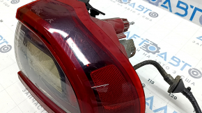 Right outer fender light Kia Niro 17-22 LED+halogen, yellowed glass, scratches