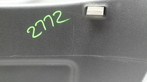 The lower trim of the trunk door of the Nissan Ariya 23-26 is black, there are scratches, the plastic has turned white, the fastener is broken