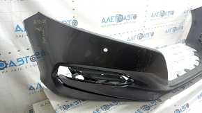 Bare front bumper for Honda Accord 18-20 for parking sensors, graphite, scratches, chips, cracked, broken mount, broken mount, pressed