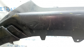 Bare front bumper for Honda Accord 18-20 for parking sensors, graphite, scratches, chips, cracked, broken mount, broken mount, pressed