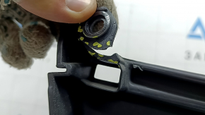 Left arch trim Kia Niro 17-19 HEV, PHEV black, under the curtain, without a subwoofer, with a plug, scratches, broken fastener
