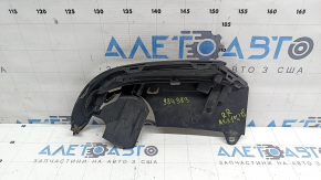 Right muffler cap Honda Accord 18-22 EXL, touring with chrome, scratches, cracked mount