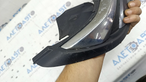 Right muffler cap Honda Accord 18-22 EXL, touring with chrome, scratches, cracked mount