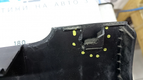 Left threshold Kia Niro 17-22 HEV, PHEV structure, without mudguard, cracks, scratches, dented, broken fasteners
