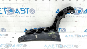 Left headlight cover for Kia Niro 17-22, large, glossy black, faded