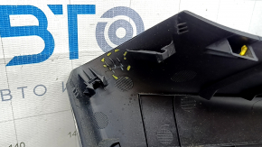 The lower trim of the trunk door of the Kia Niro 17-22 is black, scratches, the fastener is broken