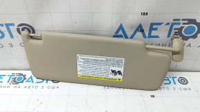 Left visor Audi Q5 80A 18-24 beige, without hook, needs cleaning, dents