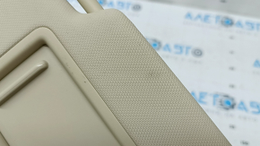 Left visor Audi Q5 80A 18-24 beige, without hook, needs cleaning, dents