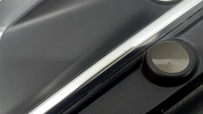Front bumper grille left Audi Q5 80A 21-25 with chrome, matte black, sand