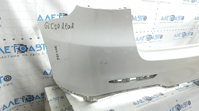 Rear bumper bare Mercedes GLC 300 20-22 AMG pkg, white, scratches