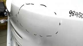 Rear bumper bare Mercedes GLC 300 20-22 AMG pkg, white, scratches