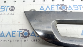 Mercedes GLC 300 20-22 front bumper lip trim, chrome, AMG pkg, chips