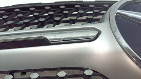Radiator grill assembly Mercedes GLC 300 20-22 without camera, for radar, AMG pack, with backlight, chips