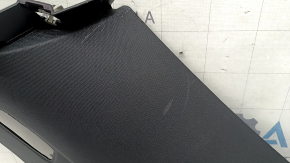 The rear pillar trim behind the right window of the Mercedes GLC 16-22 is black, scratches